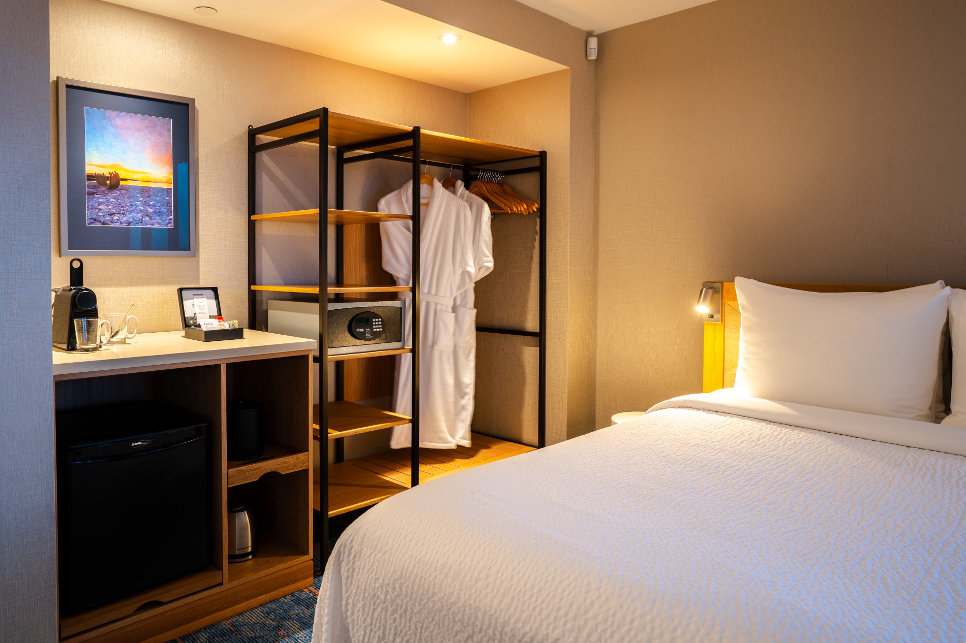 Standard Two Queen Room - wardrobe