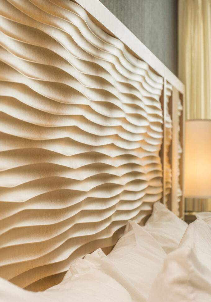 Superior King Plus Waterview Custom Headboard