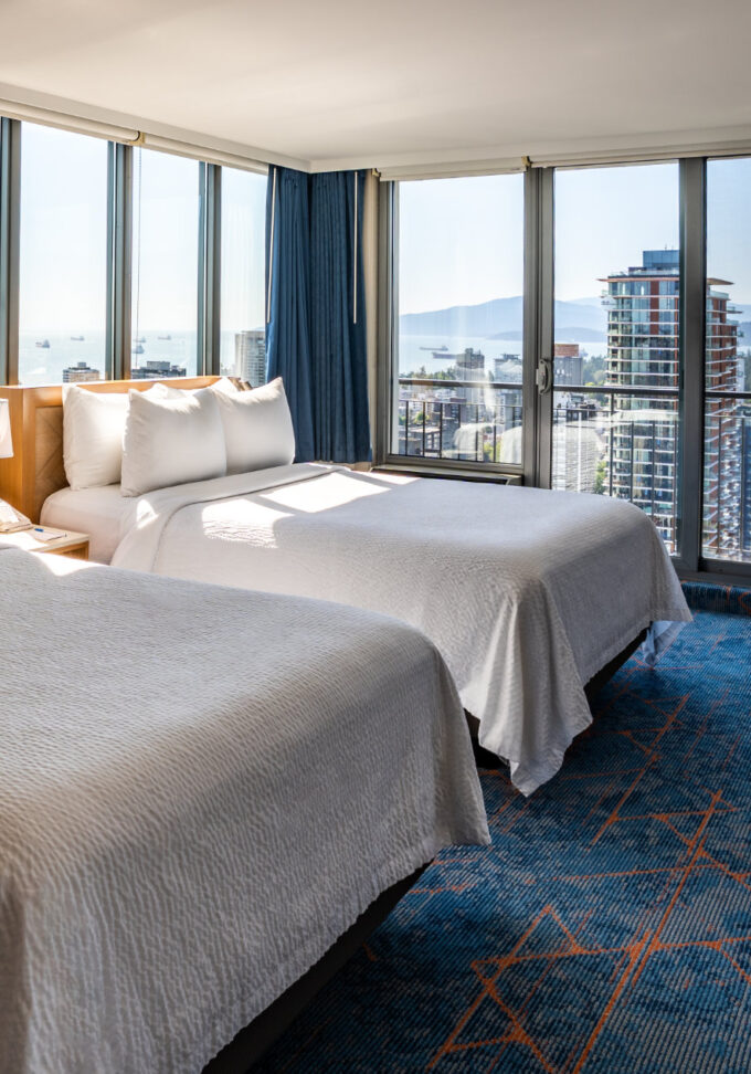 Superior Two Queen Water View - View to Balcony