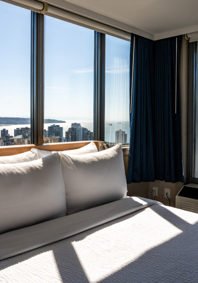 Superior Two Queen Water View - View from bed