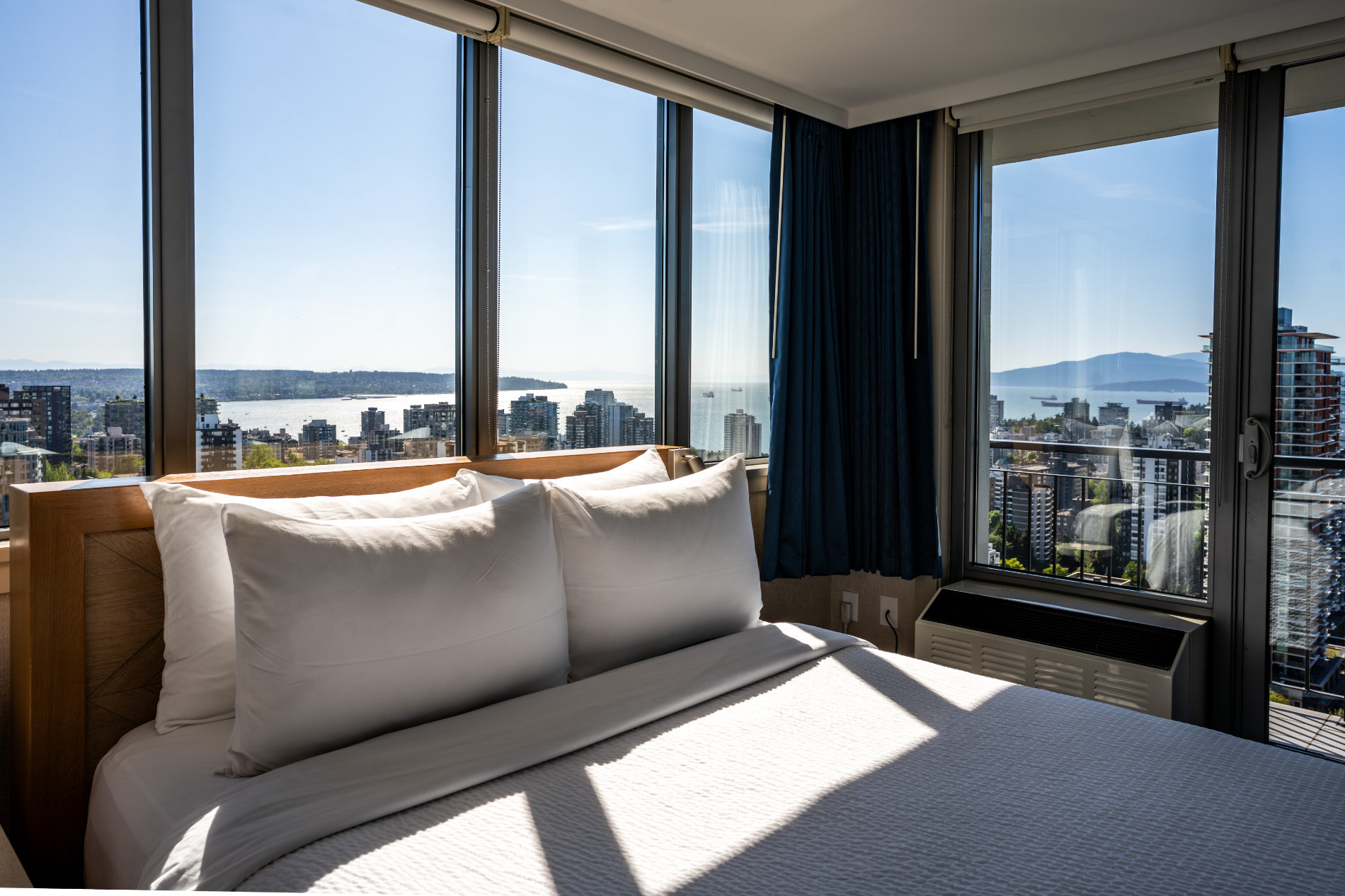 Superior Two Queen Water View - View from bed